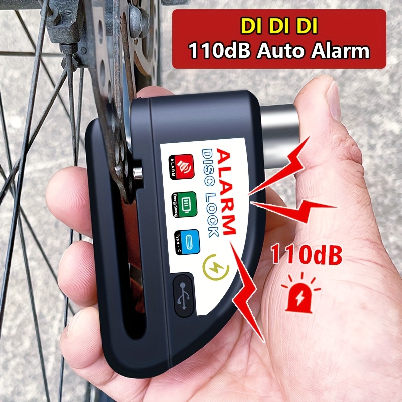 motorcycle security alarm sold on Temu United States