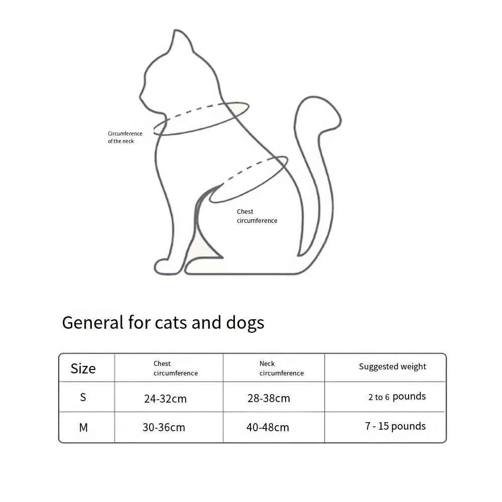 universal chest and back leash for small pets cats and dogs Product details 3
