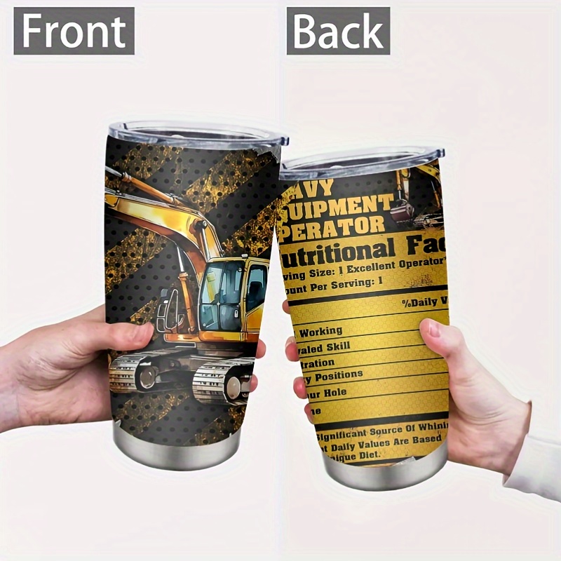 

1pc 20oz Steel Insulated Mug, For , For Christmas, , 's & Day, 's