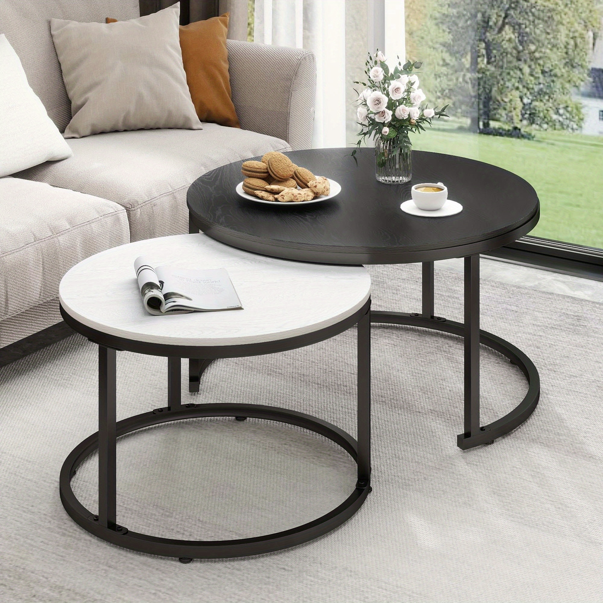 

Homlif Nesting Coffee Tables For Room Decor