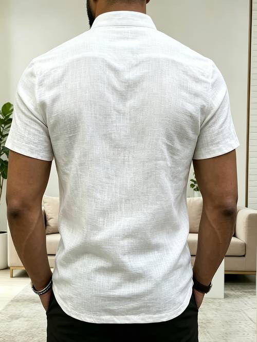 urban minimalistisches poloshirt kleiner stehkragen atmungsaktiv schweissabsorbierend business top fur alle korpertypen schweissresistent hautfreundlich, pillingfrei
