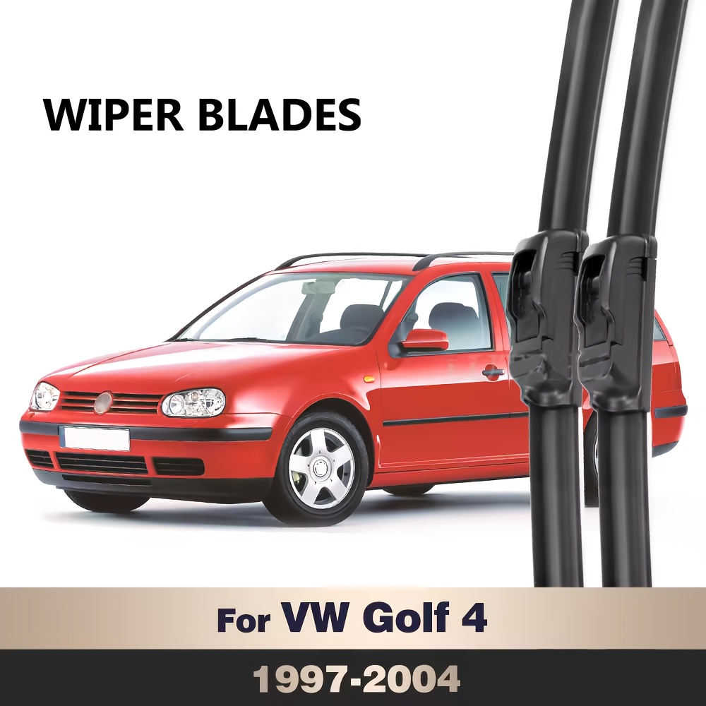 E-shop Auto Windschutzscheibenwischerblätter Passend für VW Golf Mk4 1997-2004 Auto Wischerblatt Bürsten Zusätze Auto Frontwischer Kit