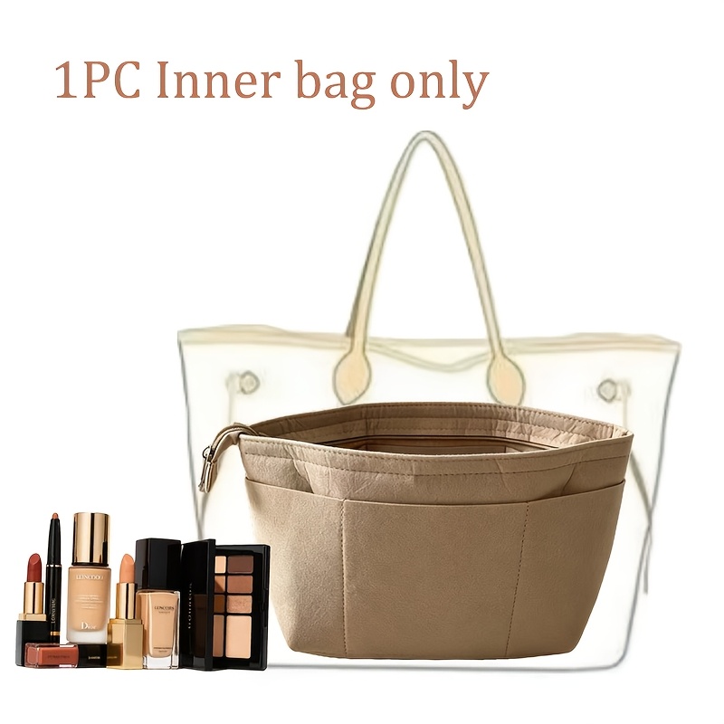 TEMU 1pc [Organisateur de Sac, Sac d'Insertion] Sac Intérieur de Portefeuille; Convient pour l'Insertion de Multiples Ajouts de Poches; Pochette à