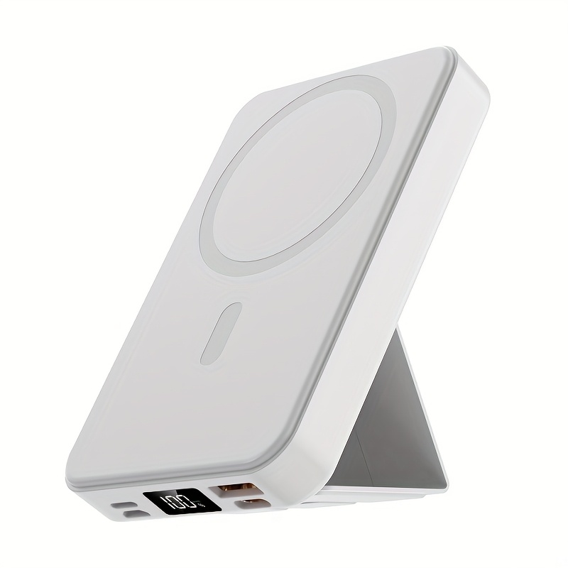 Portable Wireless Charger A Foldable Stand Featuring A