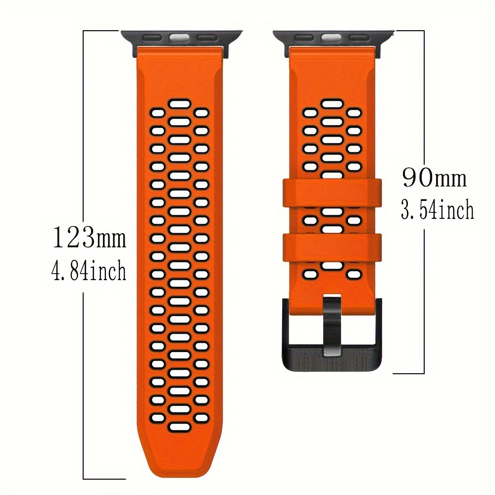 New Strap for Apple watch Ultra 49mm Sports Band for iWatch Series 11 10 9 8 7 SE 6 5 4 3 46mm 45mm 44mm 42mm Bracelet Wristbands