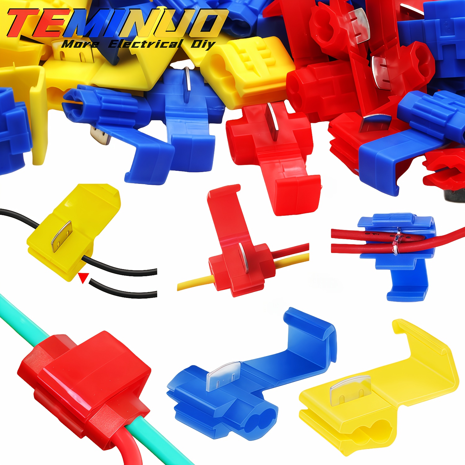 400PCS Wire Copper Crimp Connector Insulated Cord Pin End Terminal Kit Full Set - View #6