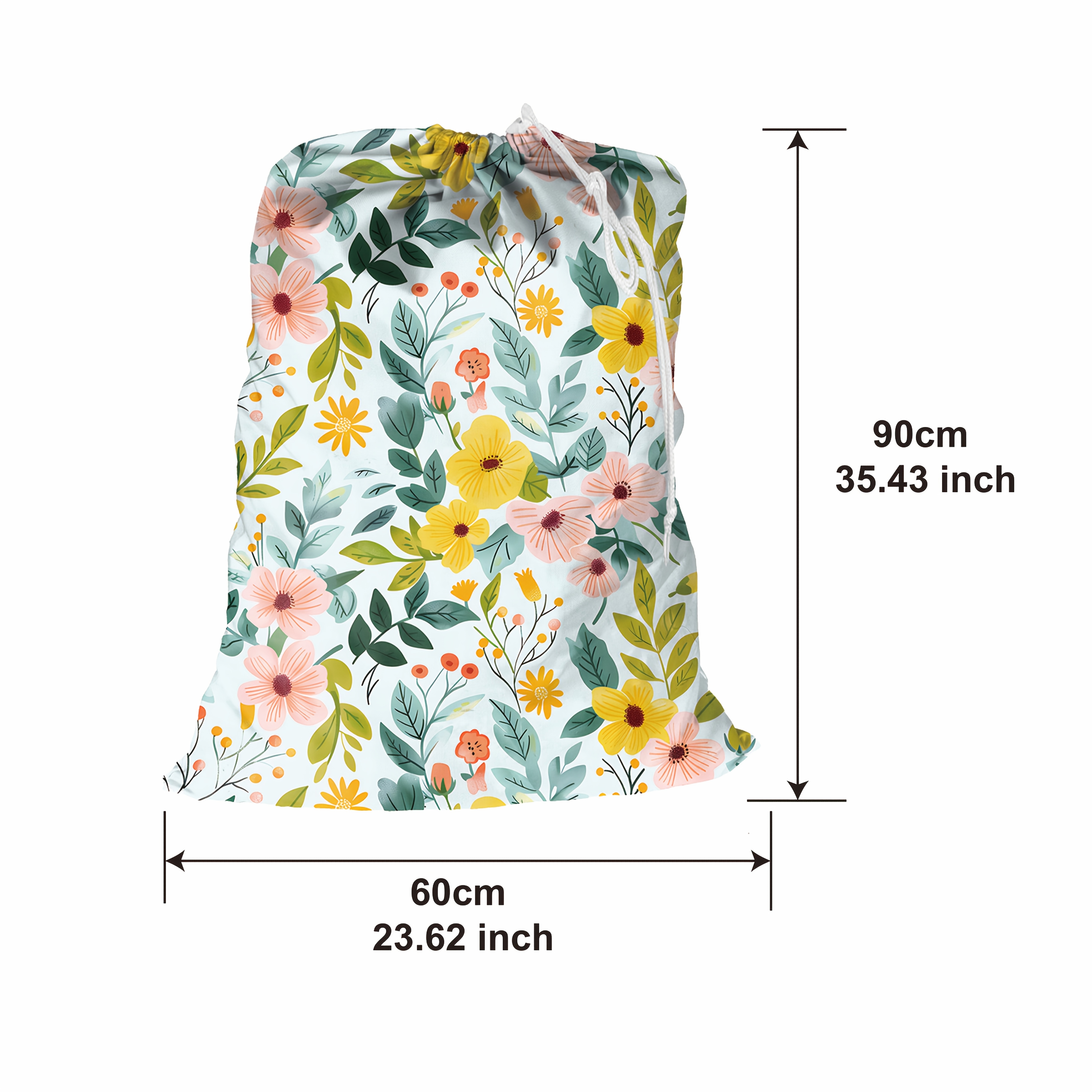 TEMU 1pc Valentine's Day Laundry Bag, Easy Wrapping Gift Goody Bags For Party Present, Oxford Fabric Storage Bag, For Party Favor Supplies, Gift