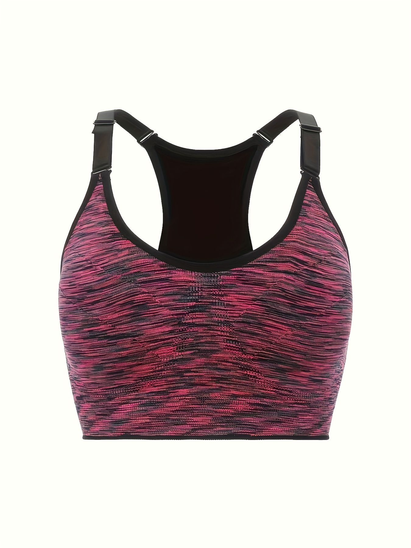 Wireless Sports Bras Comfy Breathable Running Workout Vest - Temu