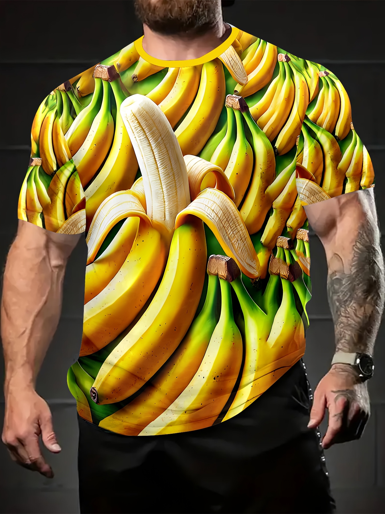 banana shirts sold on Temu United States