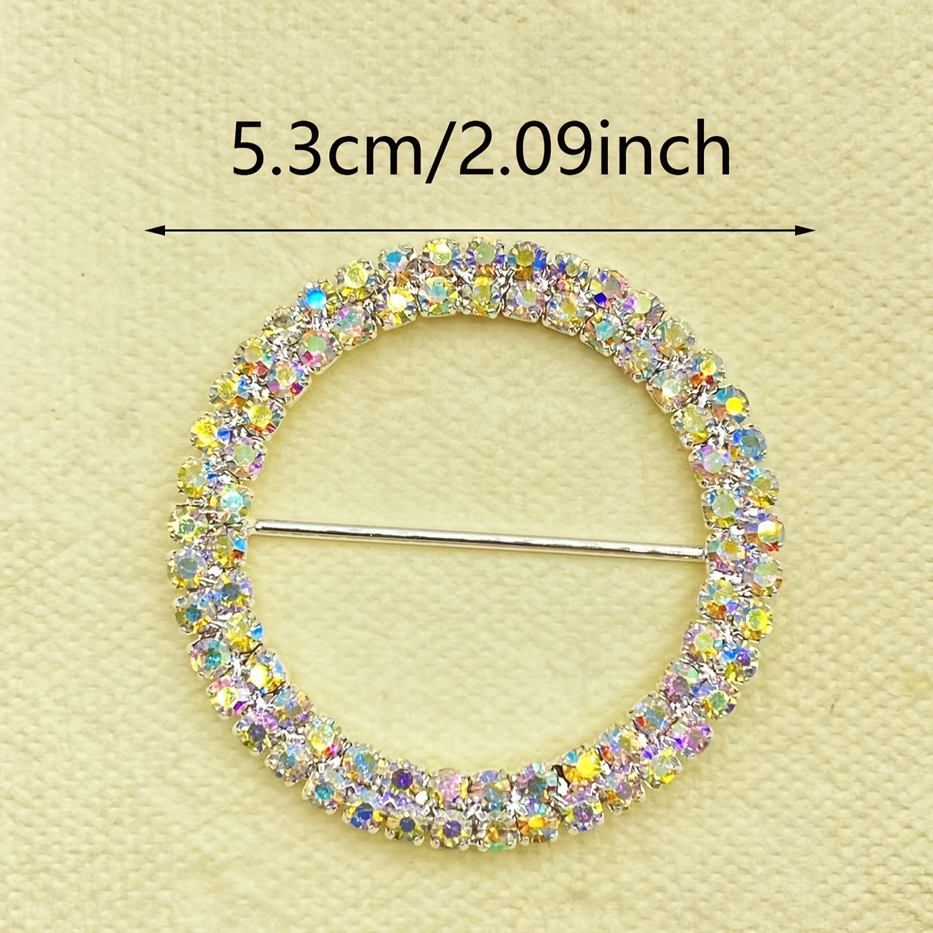 1pc Rhinestone Scarf Belt Shirt Corner Clothing Additions Decorative