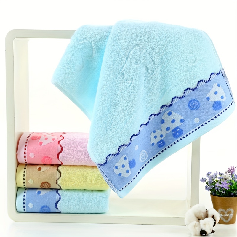 6-piece Soft & Absorbent Palm Towels - Quick Dry, Non-fade Polyester ...