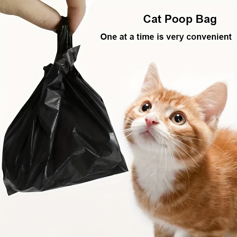 

100pcs/200pcs/400pcs Small Cat Bag, Peva Disposable Cat And , For Pet