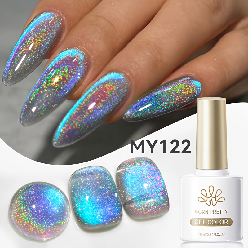 Born Pretty 10ml Long-lasting Shimmering For Summer Soak Off Gel Nail Art Varnish