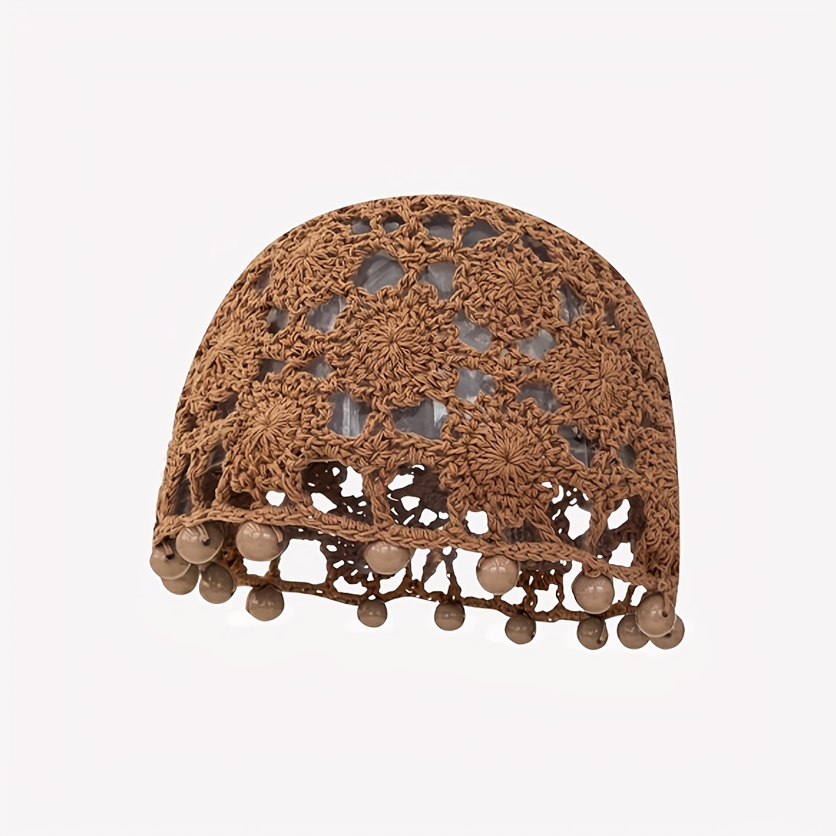 french style vintage crochet lace beanie women spring summer  display picture 3