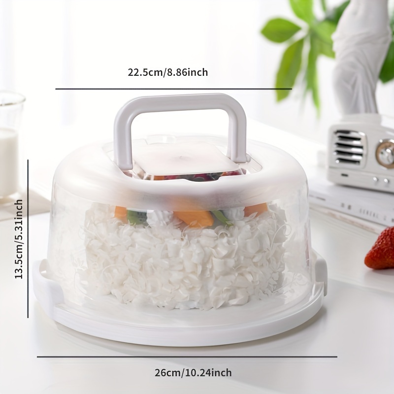 

Cake Carrier Lid & - Double- , For Tarts, & Fruits - For