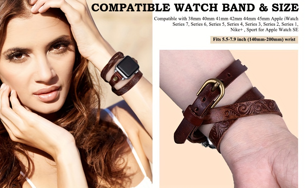 40mm Apple Watch On Inch Wrist 1pc Dressy Band Compatible