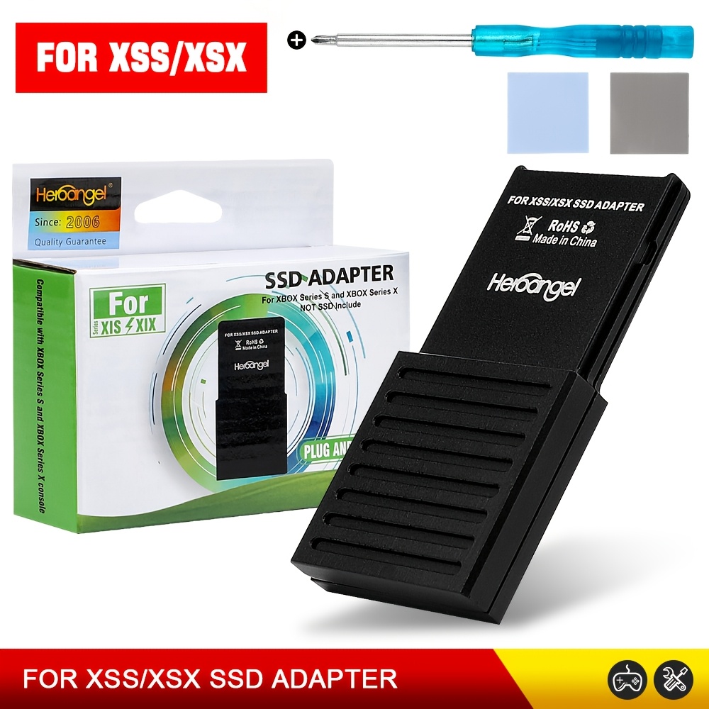 TEMU Applicable To Series X/s Hard Drive Aluminum Alloy Expansion Card Box External Mobile Hard Drive Expansion Card Box Xsx/xss Mobile Hard Drive