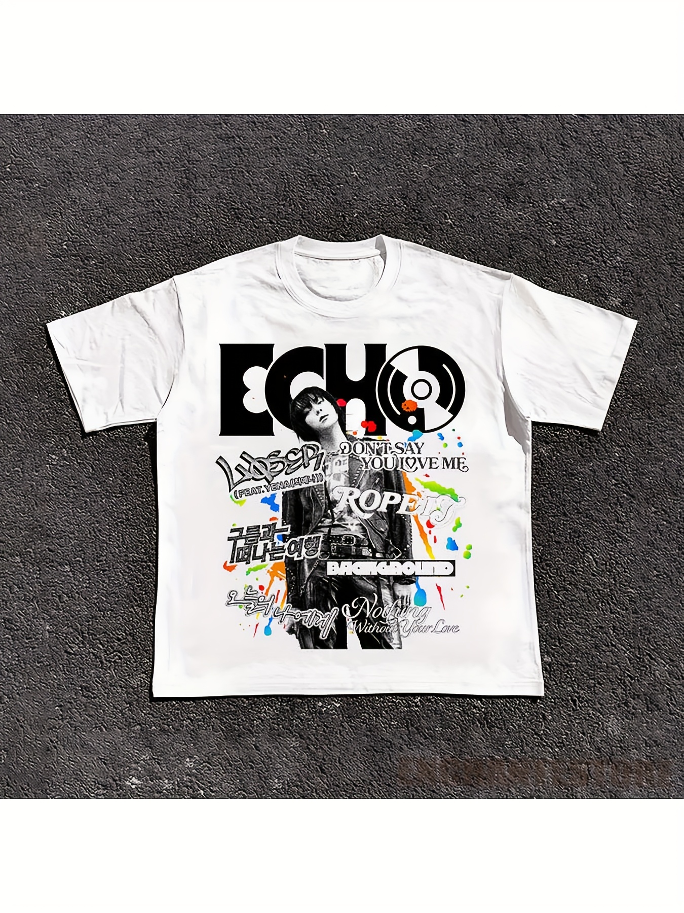 JIN】[Echo] S/S T-SHIRT Mサイズ公式品