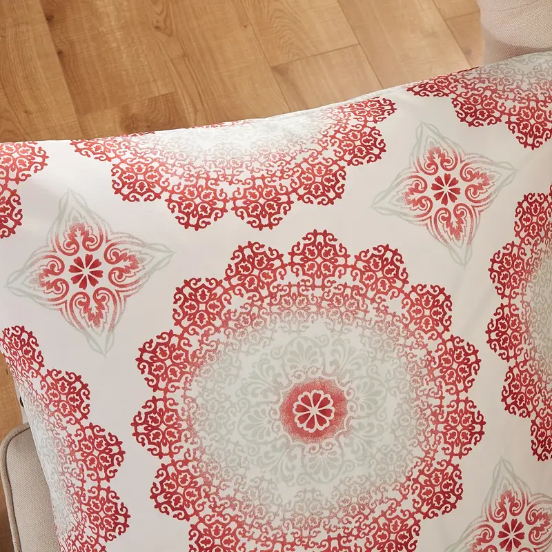 2pcs printed soft decorative throw pillow covers set with double sided no insert stylish cushion cover for sofa couch chair living room bedroom decor Product details 7