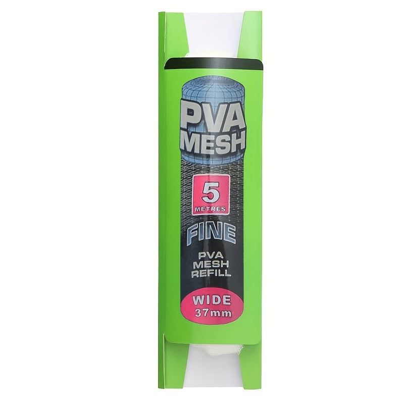 TEMU Lot de 1/2 Rouleau de Carton à en PVA Hydrosoluble, Largeur 25mm/37mm, Longueur 5m, pour Feeder de Pêche à la Européenne, Bande Feeder