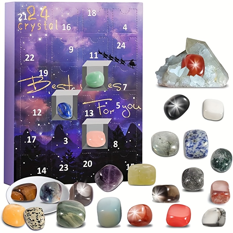 1-piece Style Holiday Gift, Random Pattern And Shape Holiday , Random Stones, Random Patterns