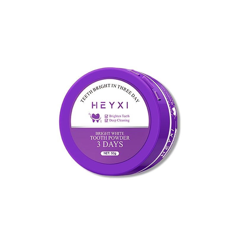 Heyxi Powder, Deep Cleaning Teeth, Toothpaste, Gentle Formula, Product, Unisex, 50g/1.76oz