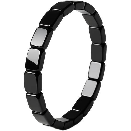 1pc pulsera de para hombre, tu y , cuentas de natural, pulsera elástica, joyería de regalo