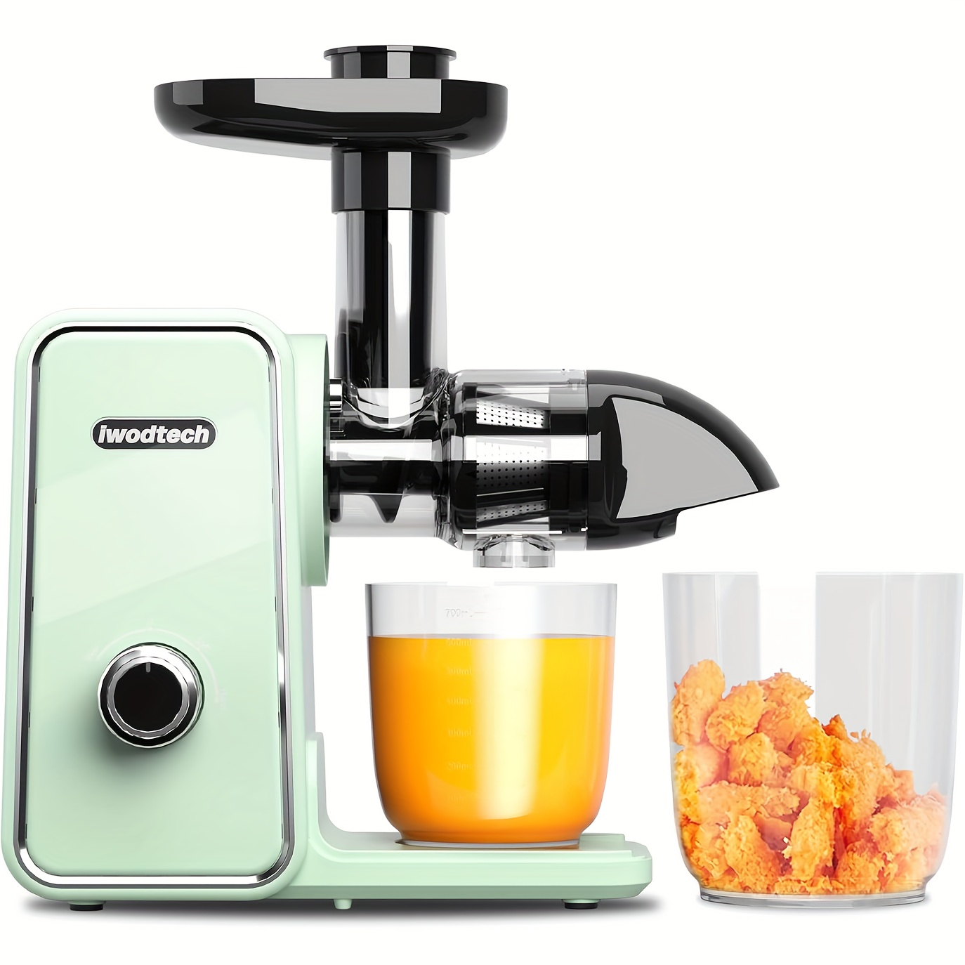 TEMU Juicer Machine, Cold Press Juicer With 2 Speed , Slow Masticating Juicer Vegetable And Fruit, Celery Juicer, Bpa-free, Easy To Clean
