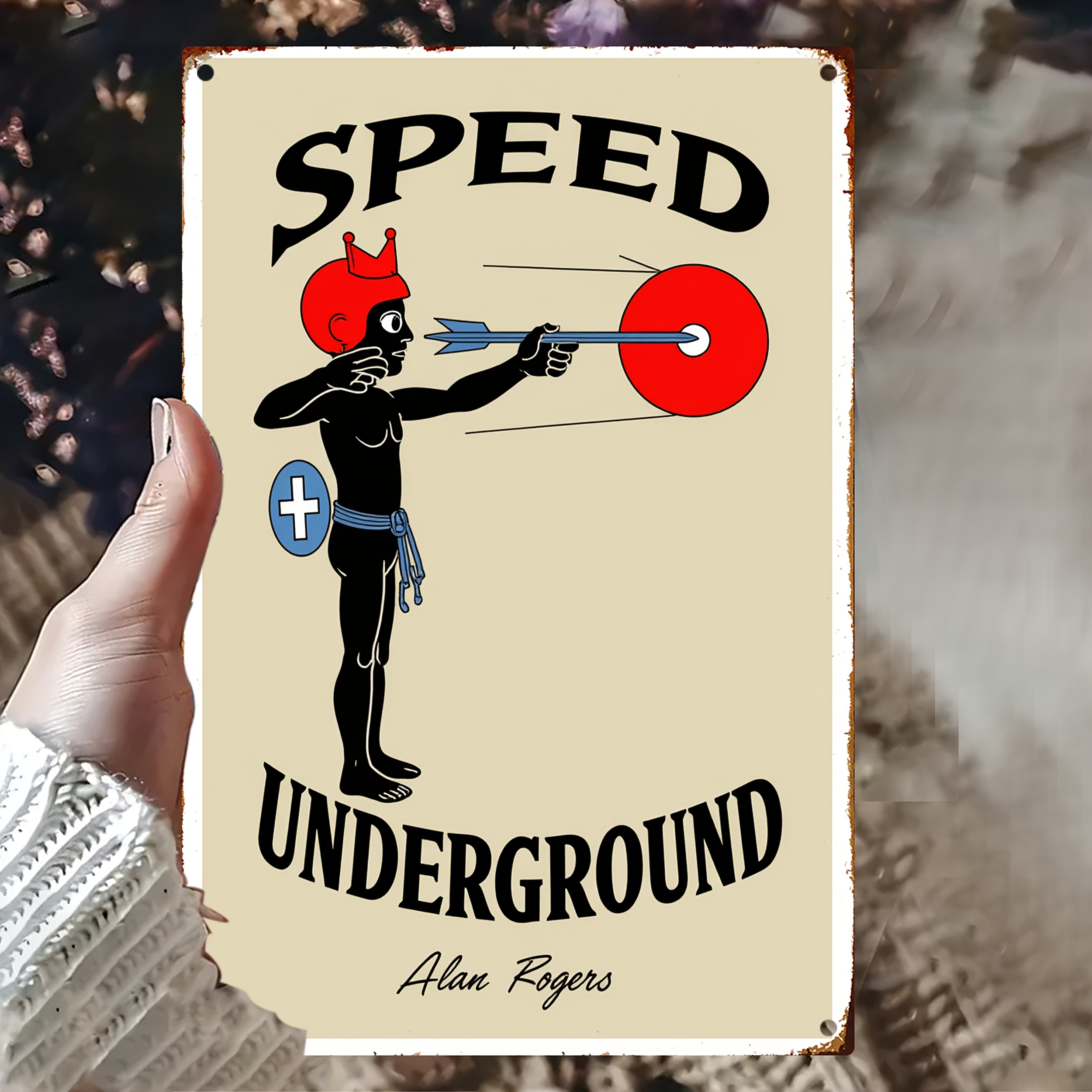 metálico retro estilo vintage 