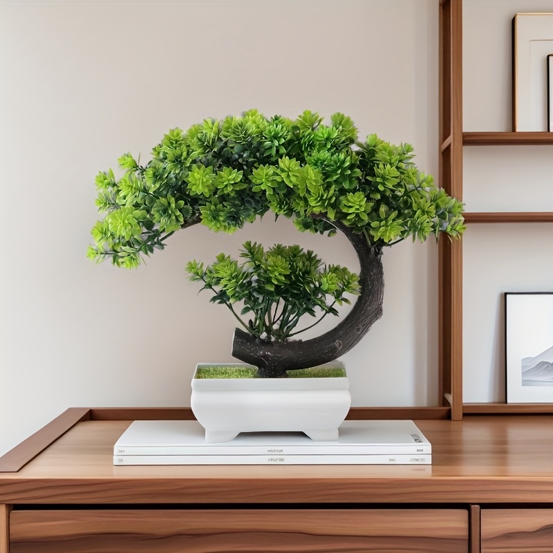 1 stuk kunstgroen voor lotusbonsai