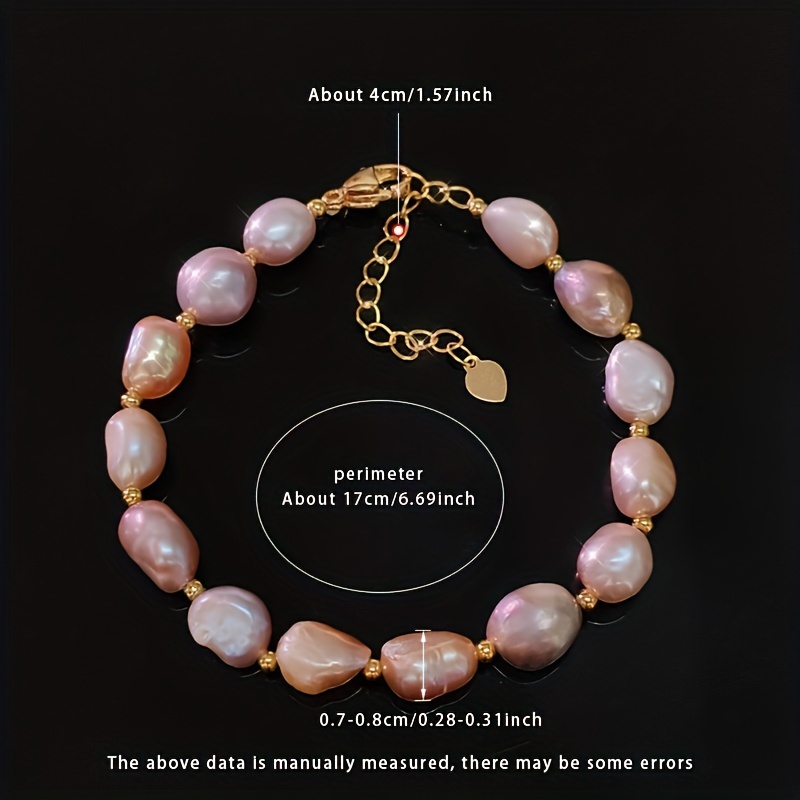 Vintage Freshwater Pearl Bracelet Adjustable Length