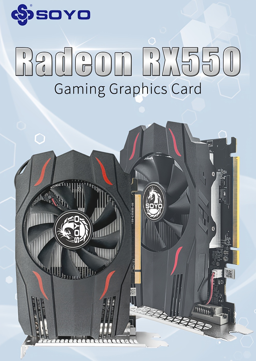 rx550 4gb ddr5 gaming graphics card amd geforcee rx550 Temu Morocco