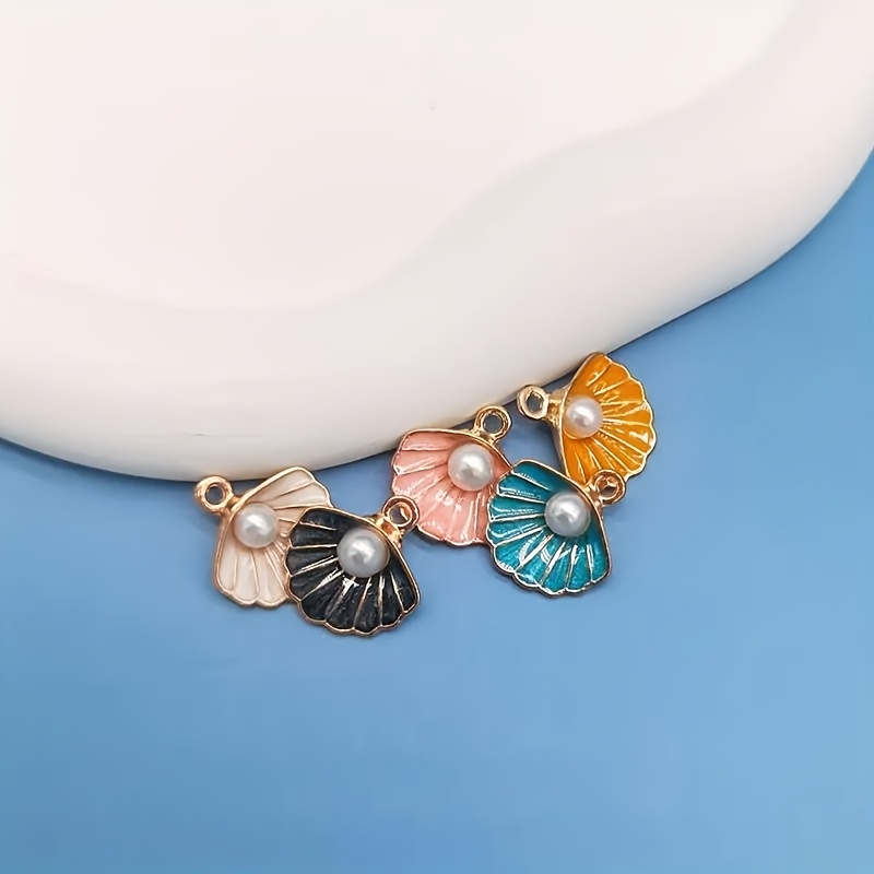40 komada lančića od slatkovodnih školjki, 10 stilova zlatnih reljefnih, 16x3.5~4mm, 1.2mm rupa, ne zahtijeva baterije, raznovrsne nakitne privjesci za diy rukotvorove, ogrlice, naušnice, sezonske poklone | KORISTI_BODA