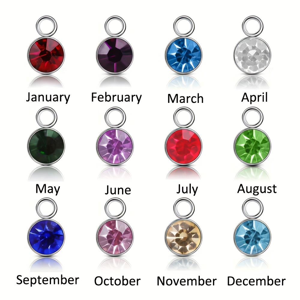heart urn necklace for human     jewelry with 12 birthstones    