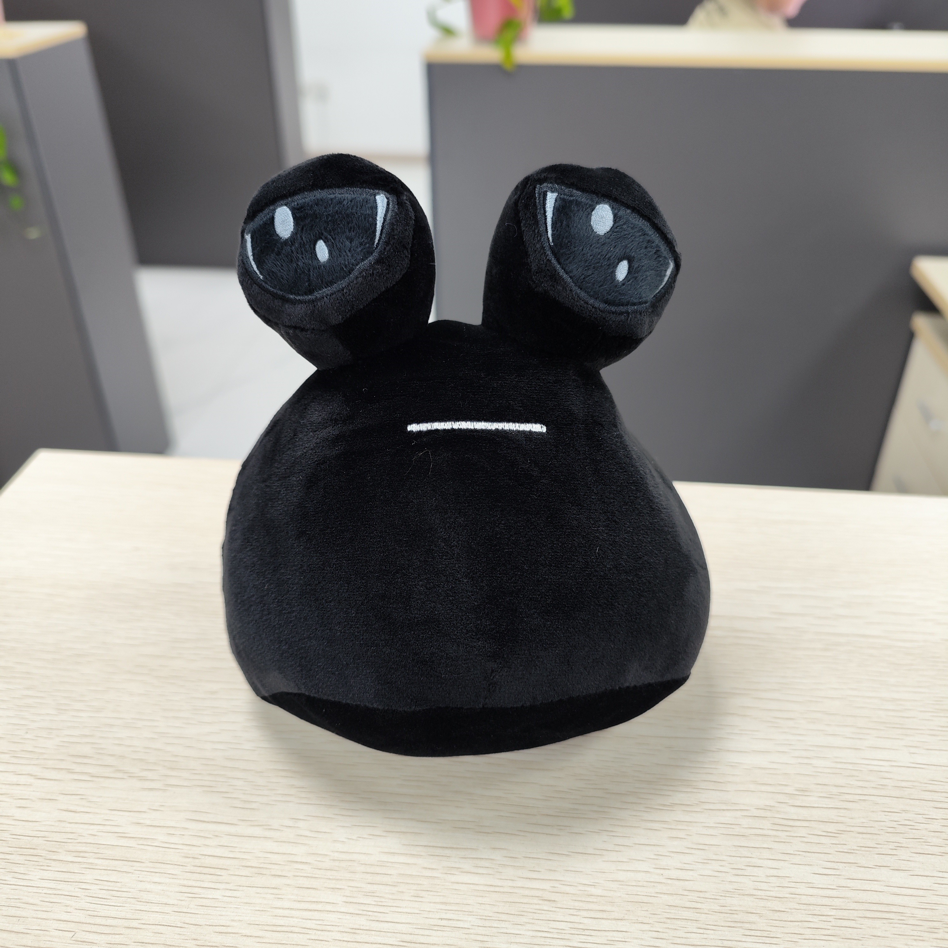 Cute Black Pou Plush Toys Pet Alien Pou Plush Toy Perfect Temu