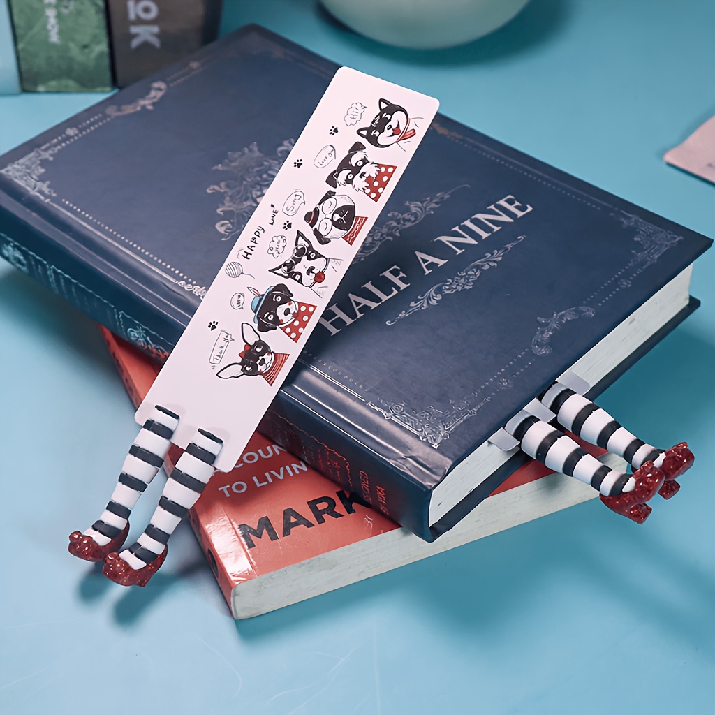 TEMU Marque-page Talons Hauts Main pour Organisateurs de Livres, Cadeaux Adorables pour Lecteurs Acharnés - Marqueur de Lecture - Designs de