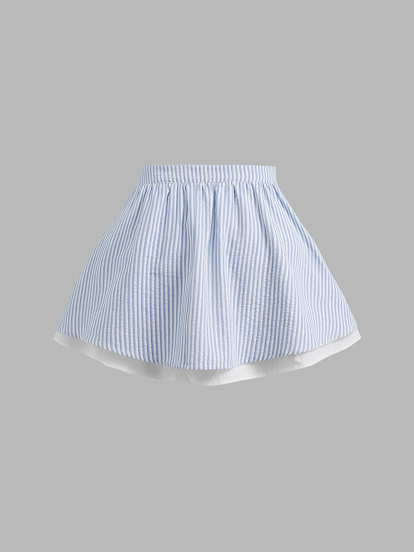 striped maxi skirt sold on Temu United States
