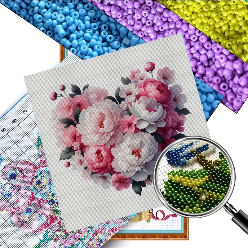 Perlen Stickerei Set Für Anfänger - 3D Tier Schmuck & Deko Bastelset Für Kinder & Erwachsene