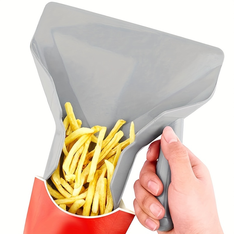 

1pc Plastic French Fry & Popcorn - Nuts, Beans & More - & Restaurant Serving Tool