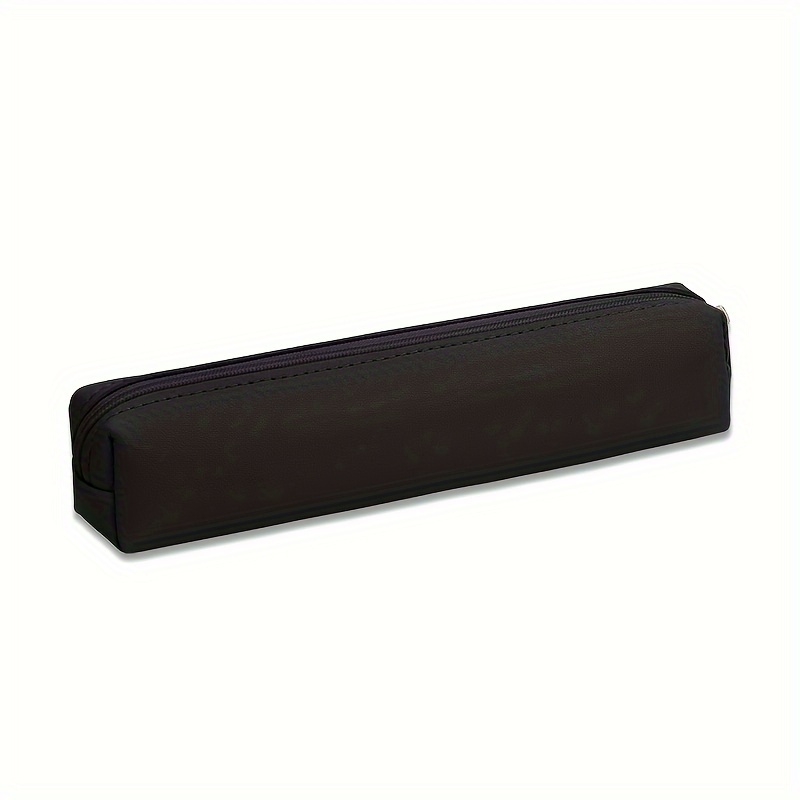 1pc Makeup Bag, Mini Cosmetic Pencil Case, Eyebrow Brush Pouch, Premium Faux Leather Pencil Box: Perfect Blend Of Fashion And Function