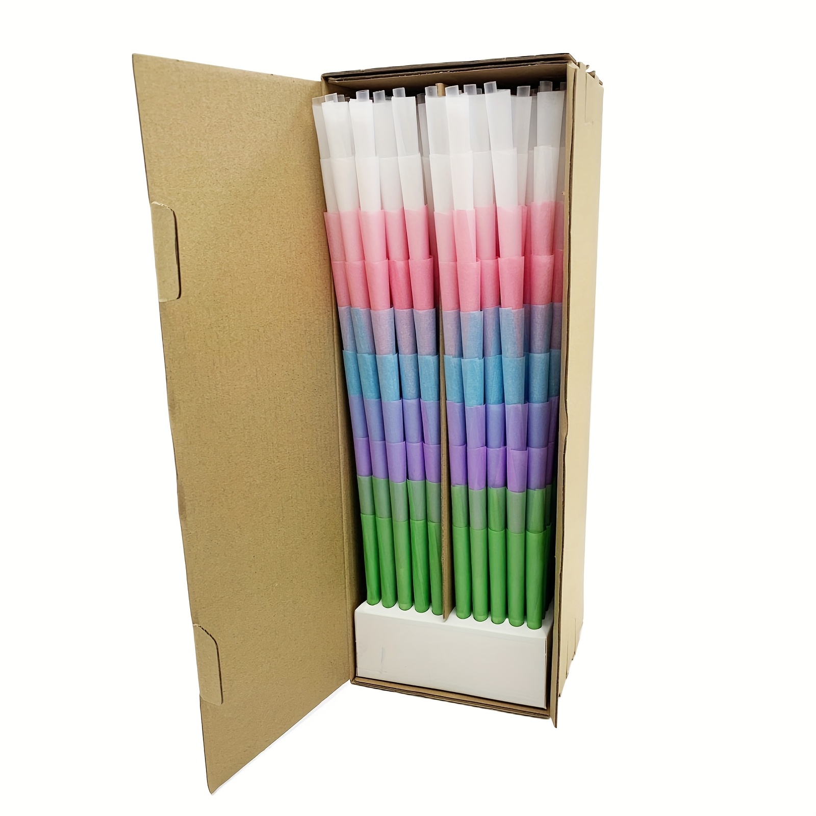 1000-pack King Size Pre-rolled Cones | Vibrant | Unbleached Slow-burning Papers For All Rolling Machines | Natural & Chemical-free