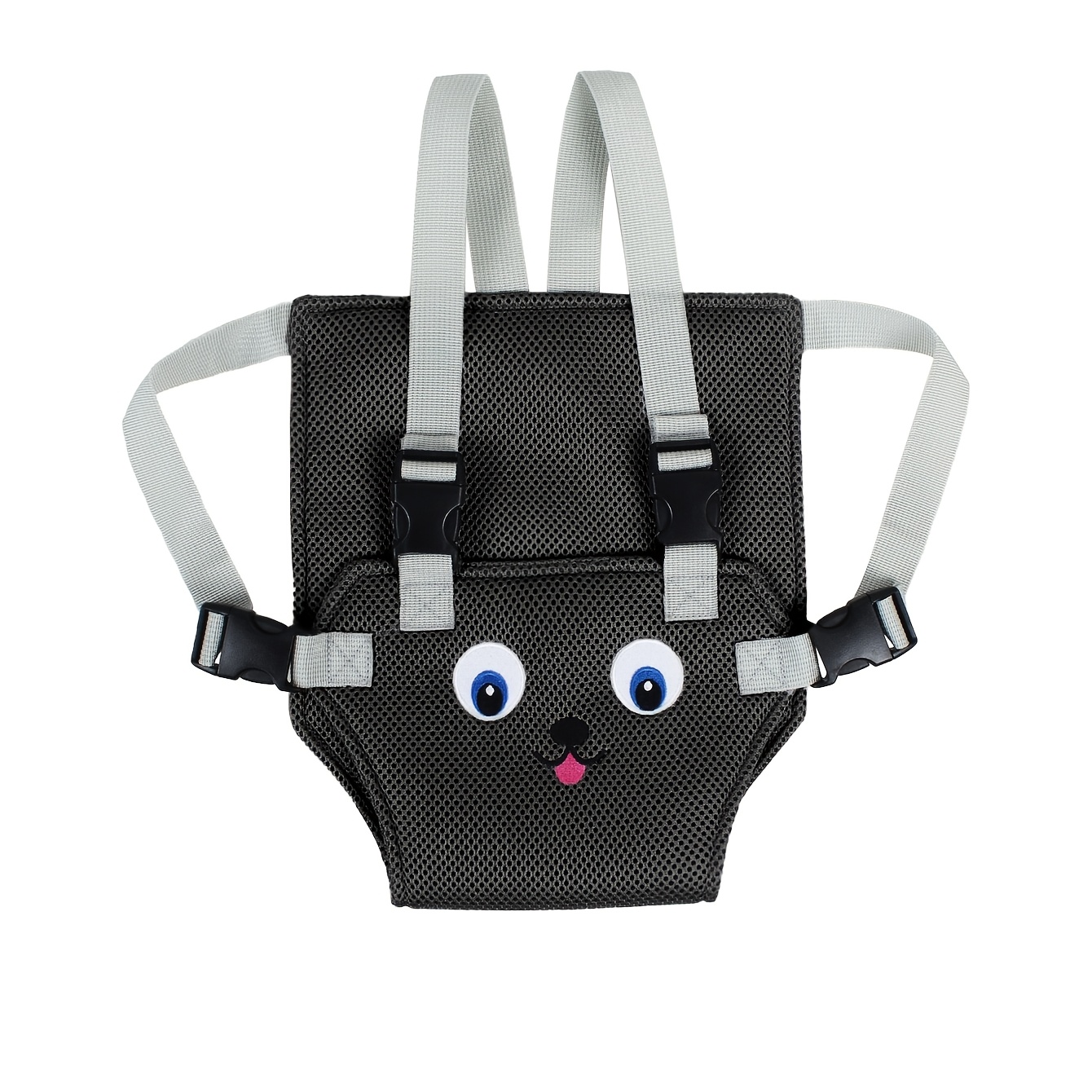 TEMU 1pc Cartoon Embroidered Safety Belt, Anti-fall Fix Strap For Stroller, Soft Breathable Mesh Design, Fits Baby High Chair, Essential Gear