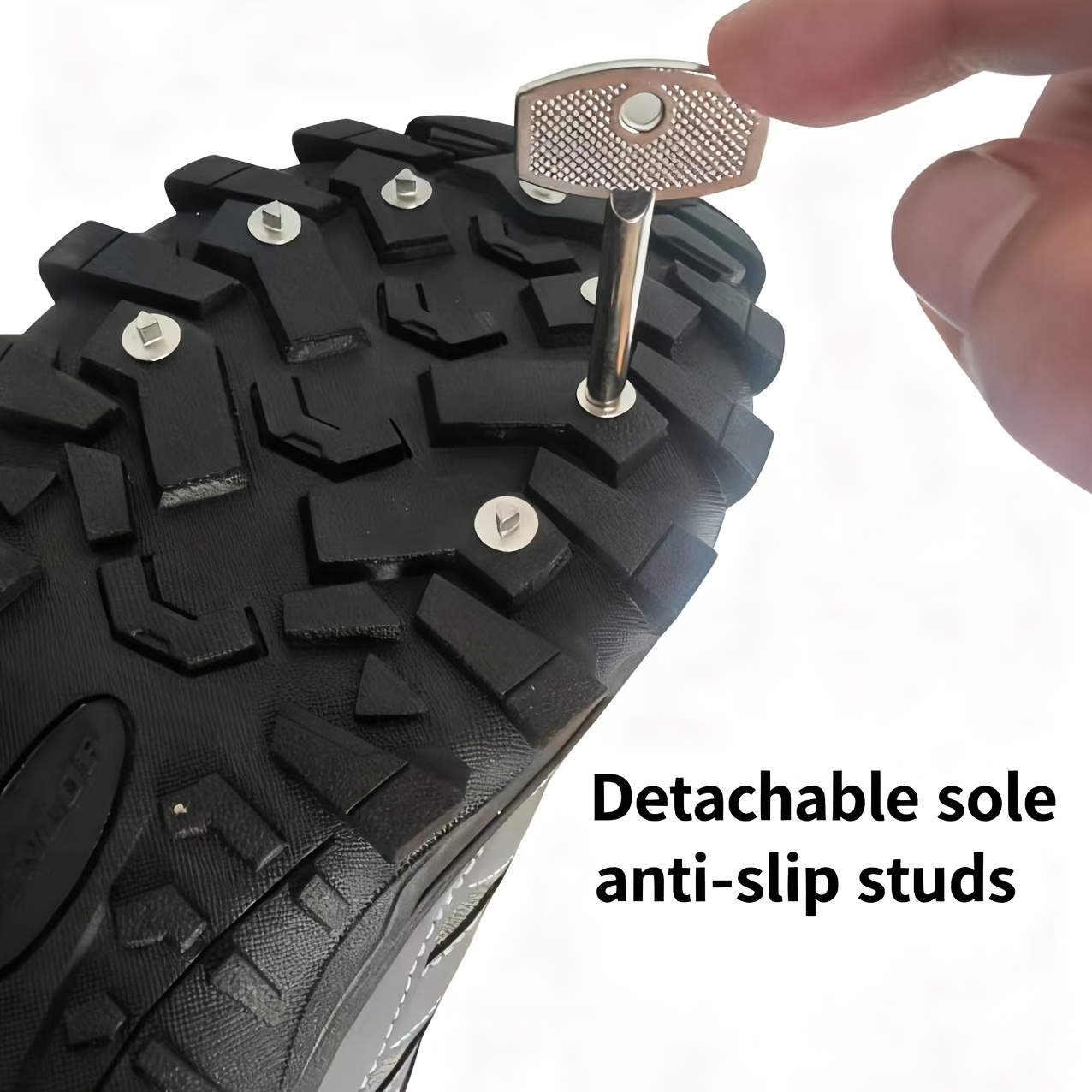 Image of Kj2026 Model Anti-slip Studs: 32pcs Set, Used To Soles Of Fly Fishing Boots, And Suitable For Anti-slip Purposes Motorcycle Tires And Mountain Bike Tires