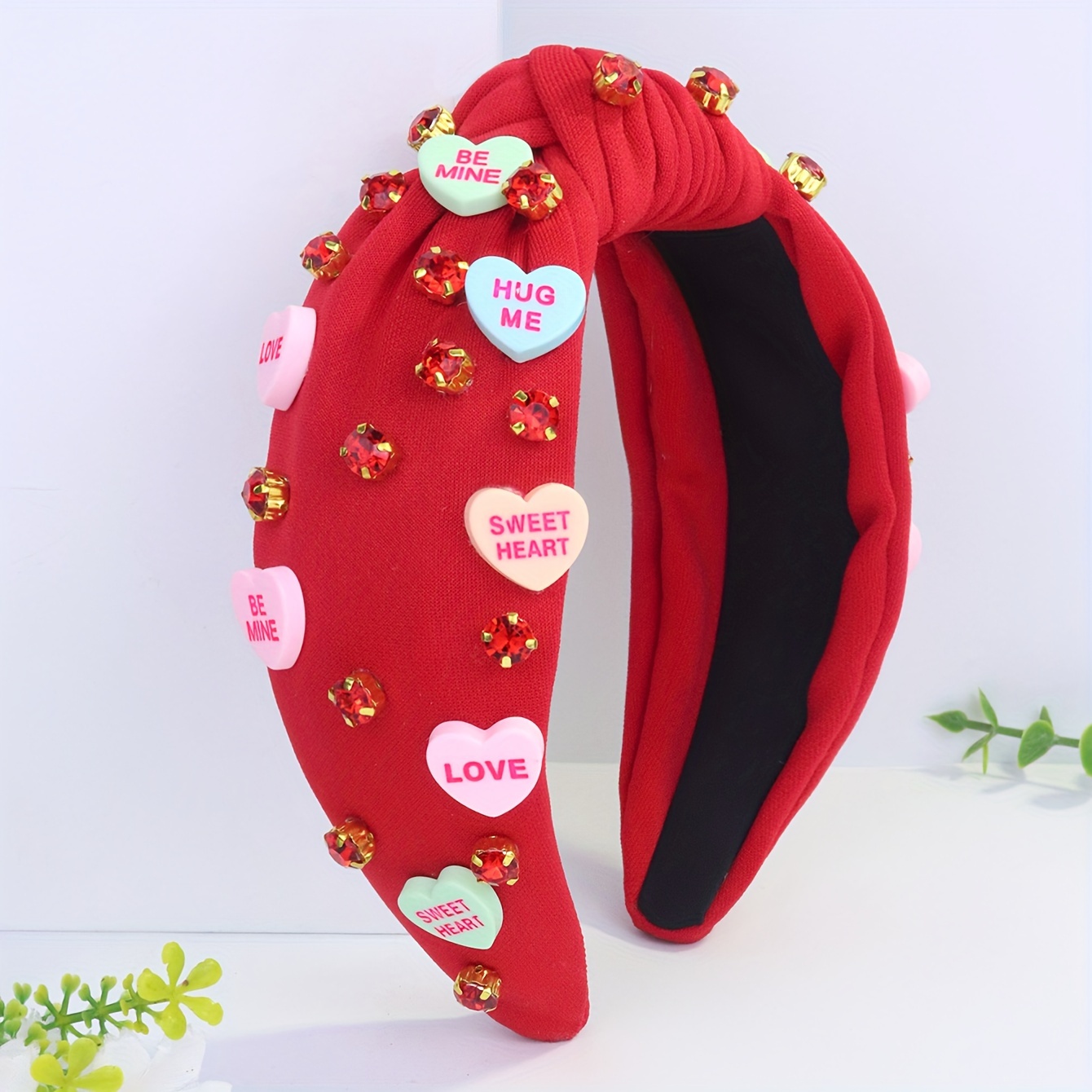 NWT Valentine’s Day Pearl Headband for Women Amazon.com : NVENF Valentine main image 4
