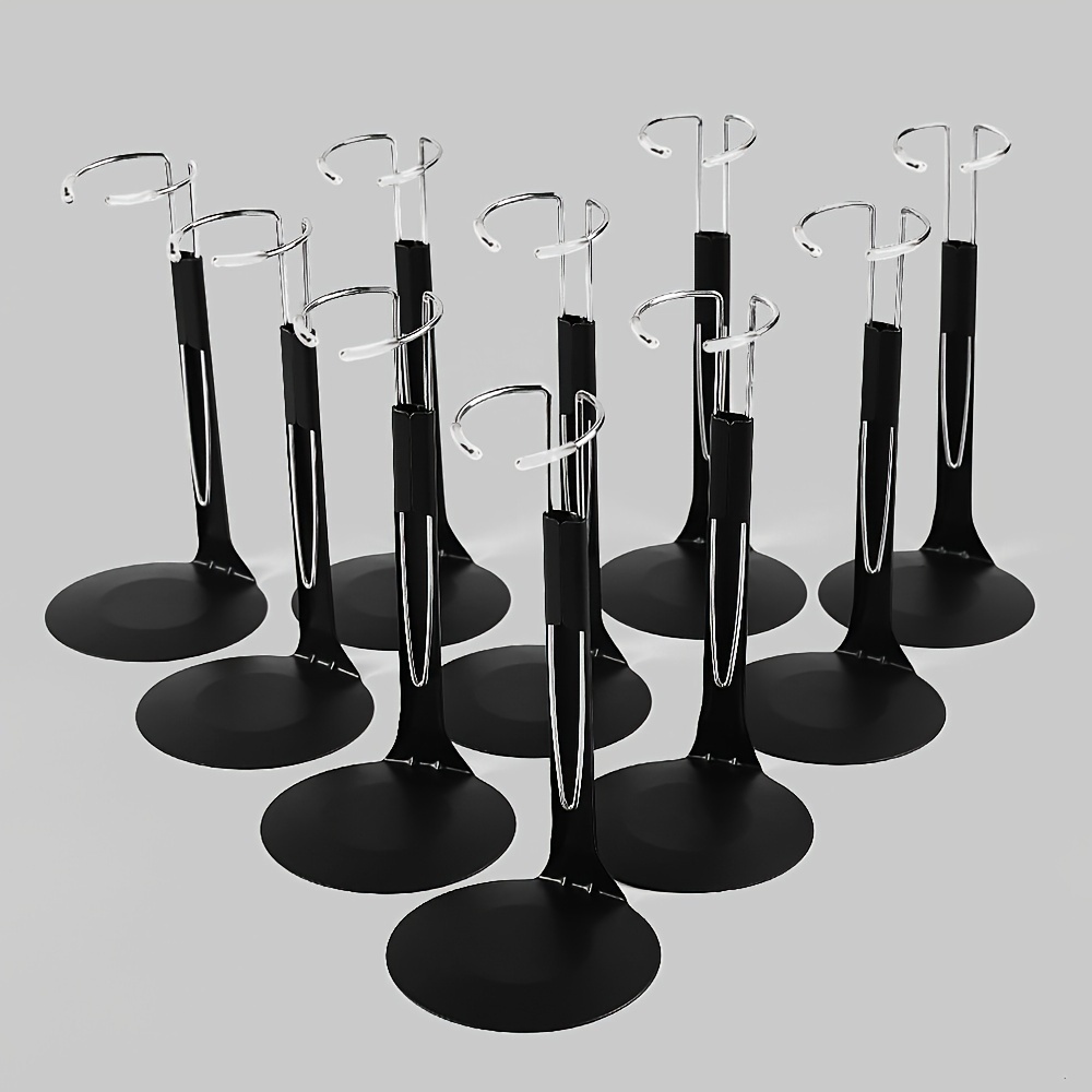 

Ucanaan 10 Pcs Doll Stand - Stand Retractable For 8"-14" Doll Stand For 8 To 12 , 1/6 Accessories, Stands