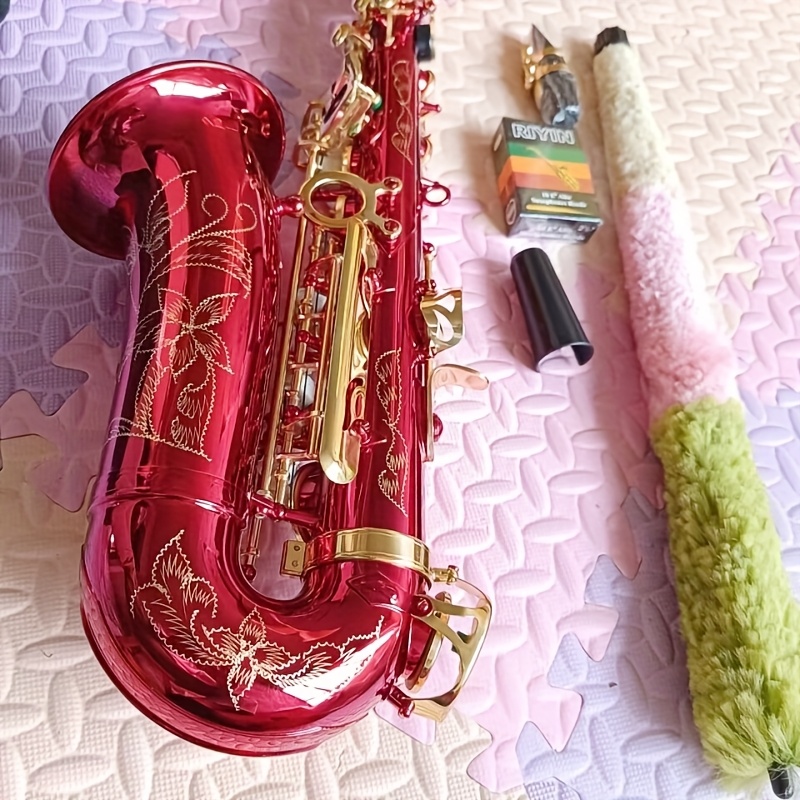 新作 最高品質アルトサックス レッドサックス アルト楽器 ケース付き