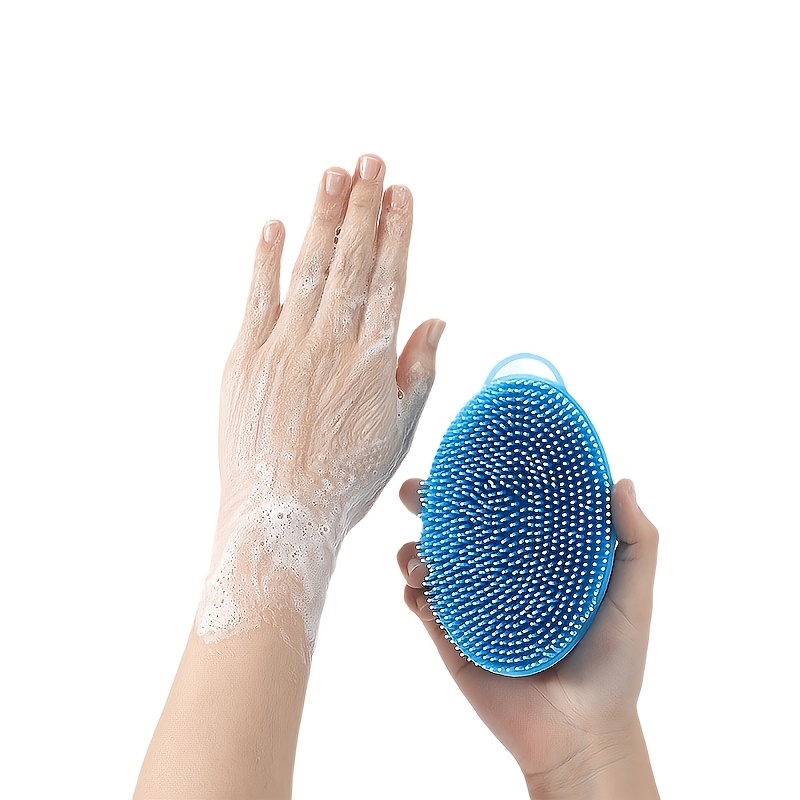 Exfoliating Silicone Scrubber, Easy to Clean and Long-Lasting