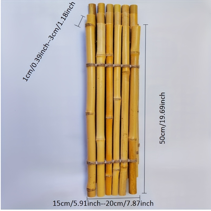 Bamboo Drain Tank Bamboo Water Flow Ornament Courtyard Landscape Bright Bamboo Raft Pool Tray Water Feature Accessory Decor