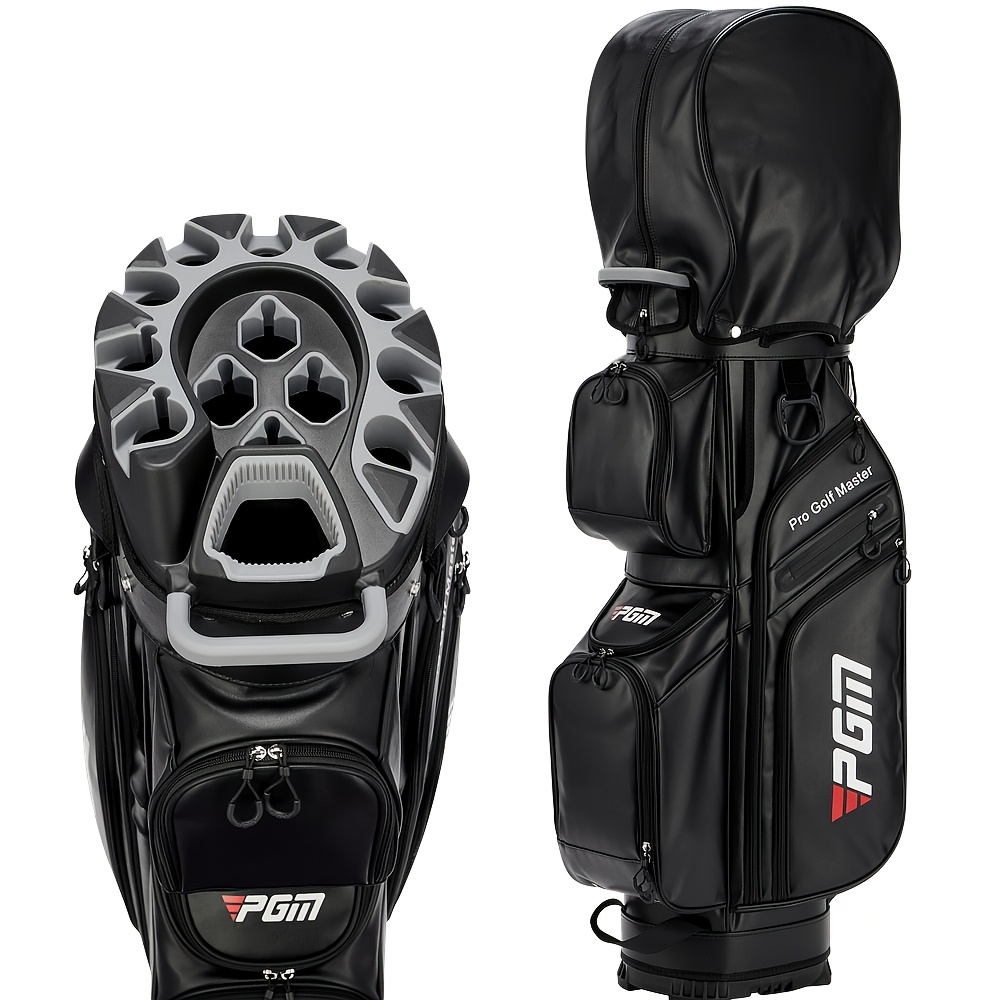 TEMU Sac de PGM pour chariot avec organisateur supérieur à 14 compartiments, sac de chariot de haute qualité pour homme avec poignée et housse de