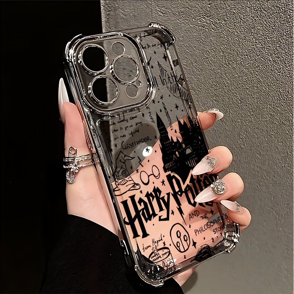 TEMU Phone Case: Wb Harry Potter Magical Case Suitable For Iphone 17 17e 16e 16 15 14 13 12 11 Mini Pro Max Xr Xsmax 8 7 Plus Anti Fall Transparent